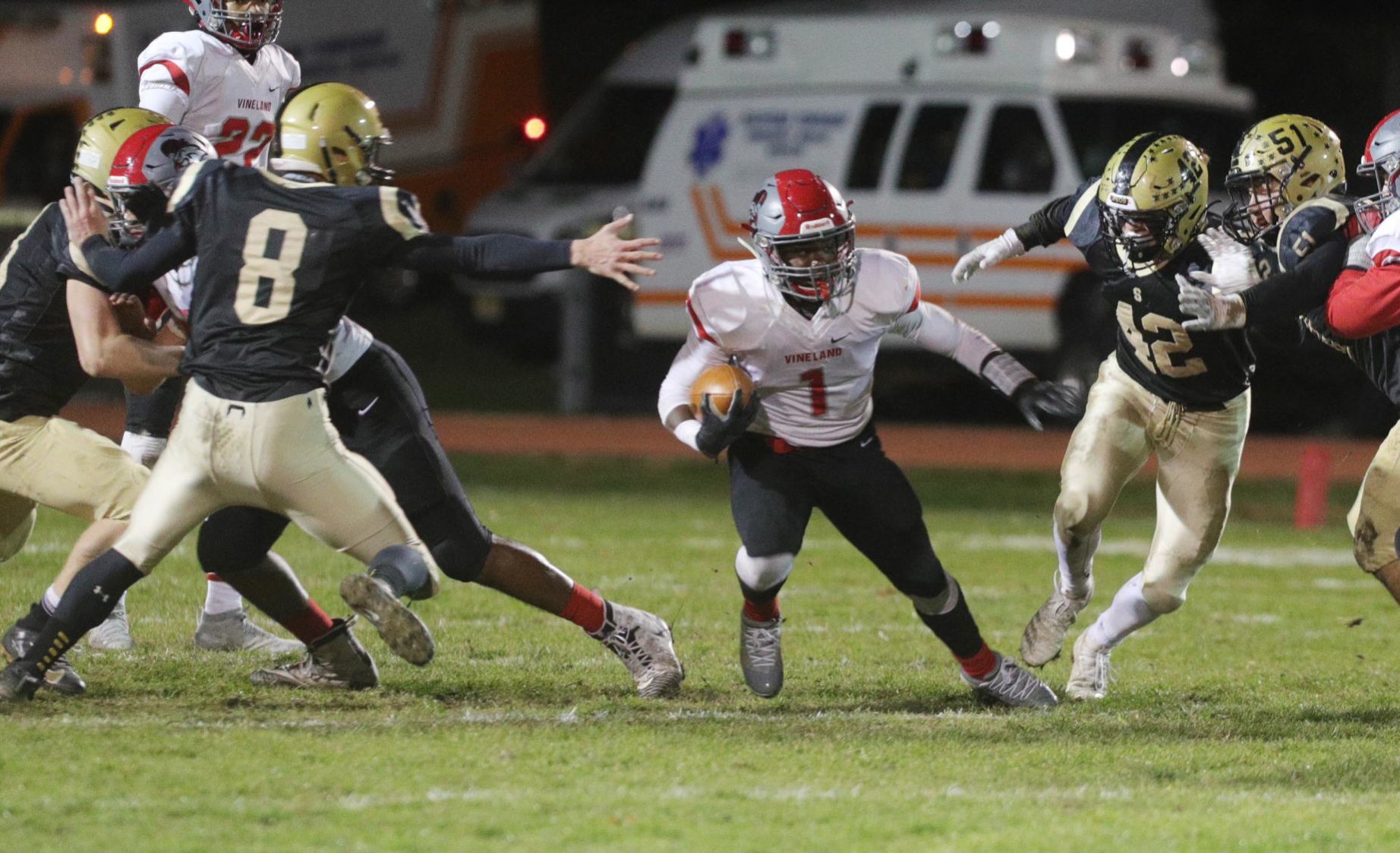 Southern vs Vineland football